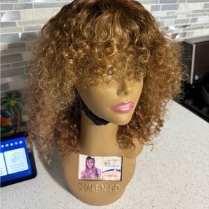 Curly Brown Wig